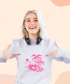 NEFF Coconut Skull Vacation Cool Sweatshirt
