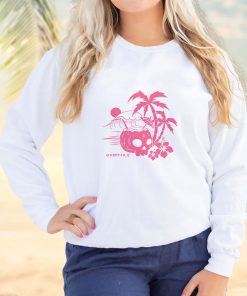 NEFF Coconut Skull Vacation Cool Sweatshirt 3