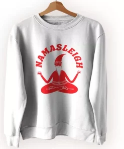 Namasleigh Yoga Santa Ugly Christmas Sweater 3 Namasleigh Yoga Santa Ugly Christmas Sweater 4