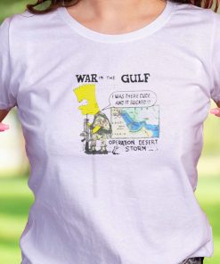 Nathan Mcdermott Bart Gulf 1991 Casual T Shirt