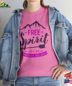 Nature Lover Shirt Mountain Adventure Heartbeat Hiking Mom Classic T-Shirt