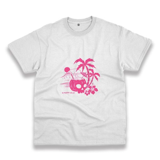 Neff Coconut Skull Vacation Casual T Shirt