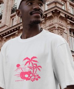 Neff Coconut Skull Vacation Casual T Shirt 3