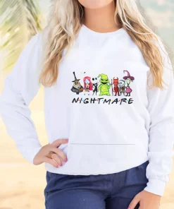 Nightmare Before Christmas Friends Ugly Christmas Sweater 3