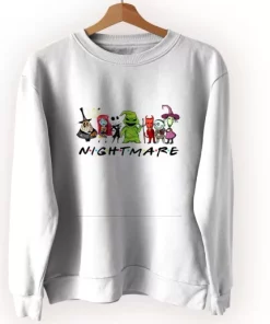 Nightmare Before Christmas Friends Ugly Christmas Sweater 4