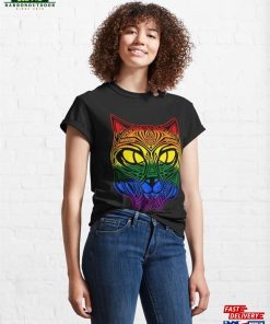 Norse Rune Cat Rainbow Classic T-Shirt Unisex 3 Norse Rune Cat Rainbow Classic T Shirt Unisex 4