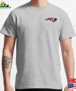 North Carolina Basketball (Red Amp Black) Classic T-Shirt North Carolina Basketball (Red Amp Black) Classic T-Shirt