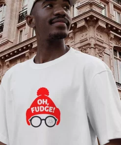 Oh Fudge Santa Funny Christmas T Shirt 3