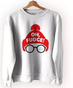 Oh Fudge Santa Ugly Christmas Sweater 4