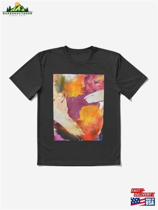 Orange Abstraction Active T-Shirt Unisex Hoodie