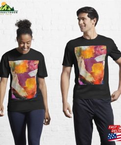 Orange Abstraction Active T-Shirt Unisex Hoodie 2 Orange Abstraction Active T Shirt Unisex Hoodie 3