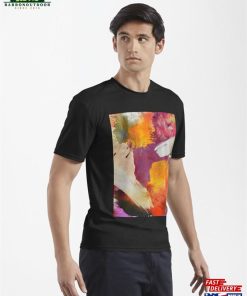 Orange Abstraction Active T-Shirt Unisex Hoodie 3 Orange Abstraction Active T Shirt Unisex Hoodie 4