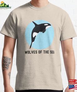 Orcas Wolves Of The Sea Classic T-Shirt Hoodie Orcas Wolves Of The Sea Classic T-Shirt Hoodie