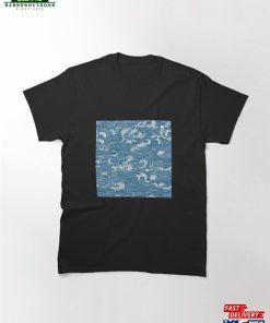 Oriental Japanese Waves Classic T-Shirt