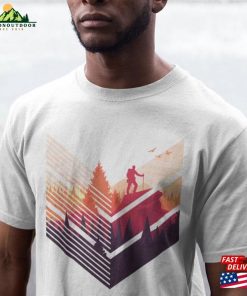 Outdoor Gift Men Colorful Hiking T-Shirt Unisex Classic Sweatshirt Outdoor Gift Men Colorful Hiking T-Shirt Unisex Classic Sweatshirt