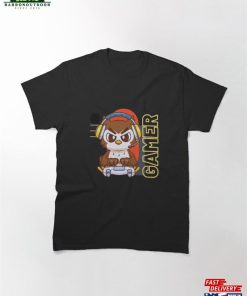 Owl Gamer Classic T-Shirt Unisex
