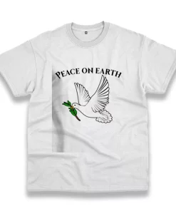 Peace On Earth Casual Earth Day T Shirt Peace On Earth Casual Earth Day T Shirt