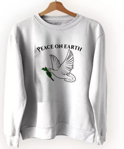 Peace On Earth Sweatshirt Earth Day Costume Peace On Earth Sweatshirt Earth Day Costume