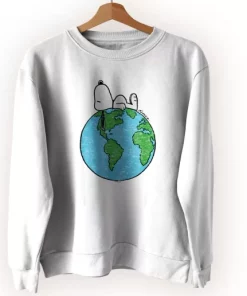 Peanuts Snoopy On Top Of The World Sweatshirt Earth Day Costume 3 Peanuts Snoopy On Top Of The World Sweatshirt Earth Day Costume 4