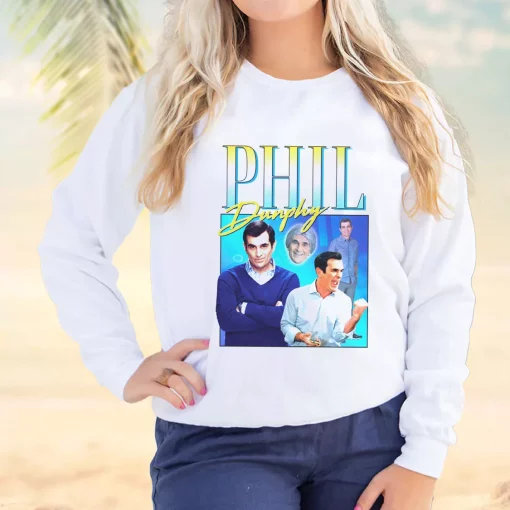 Phil Dunphy Homage Tv Show Ugly Christmas Sweater