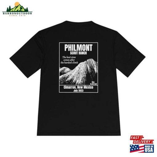 Philmont Unisex Moisture Wicking T-Shirt Hi Adventure Sweatshirt