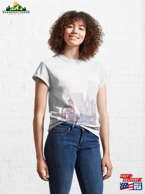 Phoenix Skyline Poster Pastel Classic T-Shirt Sweatshirt