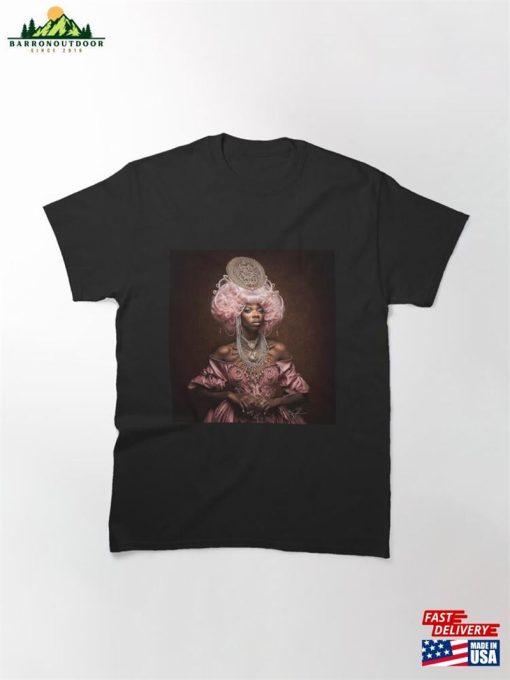 Pink Baroque Fashion 1 7 Classic T-Shirt Unisex