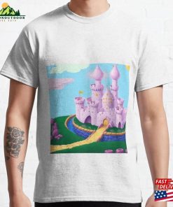 Pink Fairy Castle W Moat 13 Classic T-Shirt Hoodie Sweatshirt Pink Fairy Castle W Moat 13 Classic T-Shirt Hoodie Sweatshirt