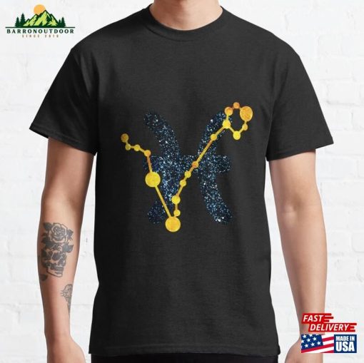 Pisces Constellation Classic T-Shirt Unisex