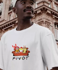 Pivot Shut Up Friends Thanksgiving Thanksgiving Vintage T Shirt 3