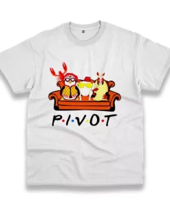Pivot Shut Up Friends Thanksgiving Thanksgiving Vintage T Shirt 4