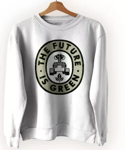 Pixar Earth Day Wall E The Future Is Green Sweatshirt Earth Day Costume 1