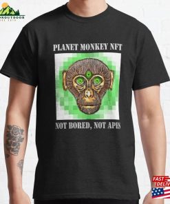 Planet Cute Monkey 84 Not Bored Apes Classic T-Shirt Planet Cute Monkey 84 Not Bored Apes Classic T-Shirt
