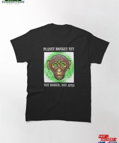 Planet Cute Monkey 84 Not Bored Apes Classic T-Shirt