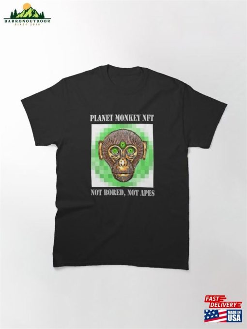 Planet Cute Monkey 84 Not Bored Apes Classic T-Shirt