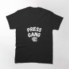 Press Gang Logo White Classic T-Shirt Hoodie