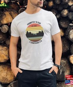 Promoted To Dad Est 2023 T-Shirt Christian Father's Day Gift For Hoodie 3 Promoted To Dad Est 2023 T Shirt Christian Fathers Day Gift For Hoodie 4