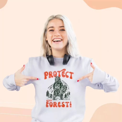 Protect Our Forest Sweatshirt Earth Day Costume