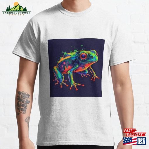 Psychedelic Frog Classic T-Shirt Hoodie