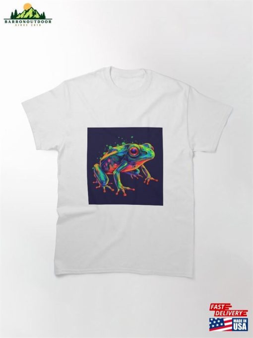 Psychedelic Frog Classic T-Shirt Hoodie