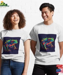 Psychedelic Frog Classic T-Shirt Hoodie 2 Psychedelic Frog Classic T Shirt Hoodie 3