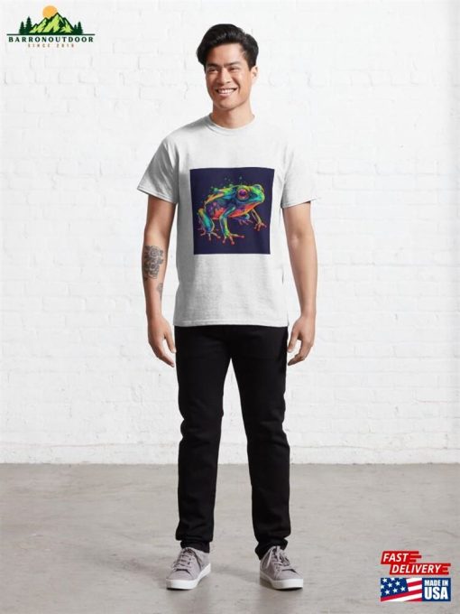 Psychedelic Frog Classic T-Shirt Hoodie