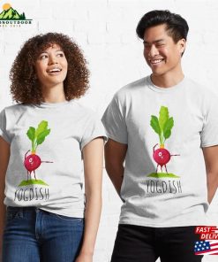 Radish Vegetables Doing Yoga Vegetable Poses Classic T-Shirt Hoodie Unisex