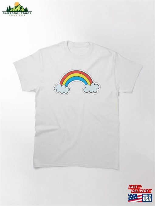 Rainbow Hand Drawn Classic T-Shirt Unisex