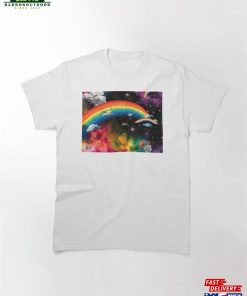 Rainbow Space Classic T-Shirt Hoodie Sweatshirt