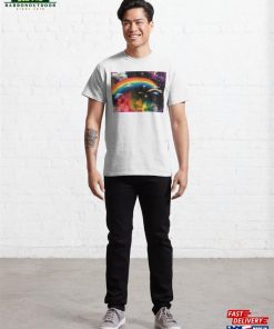 Rainbow Space Classic T Shirt Hoodie Sweatshirt 4