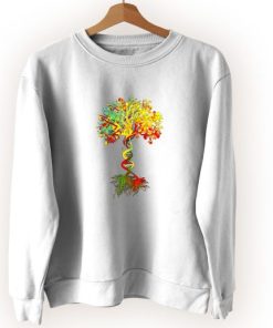 Reality Glitch Tree Vintage Sweatshirt
