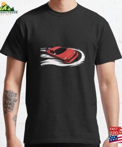 Red Car Drift Classic T-Shirt Unisex Red Car Drift Classic T-Shirt Unisex