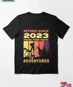 Retired Since 2023 Gift Essential T-Shirt Classic Unisex
