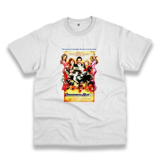 Retro Classic Cannonball Run 2 1984 Casual T Shirt